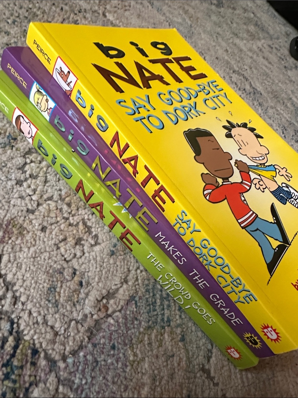Big Nate by Lincoln Pierce Paperback Book Set